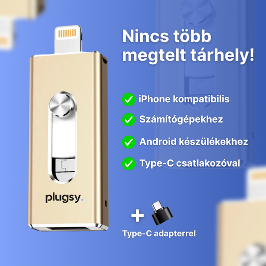 Plugsy™ - 4 az 1-ben Univerzális Pendrive